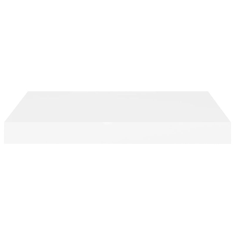 Floating Wall Shelves 4 pcs White 40x23x3.8 cm MDF Payday Deals