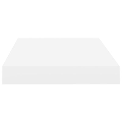 Floating Wall Shelves 4 pcs White 40x23x3.8 cm MDF Payday Deals