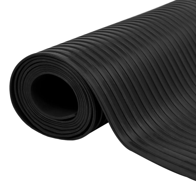 Floor Mat Anti-Slip Rubber 1.5x2 m 3 mm Wide Rib Payday Deals