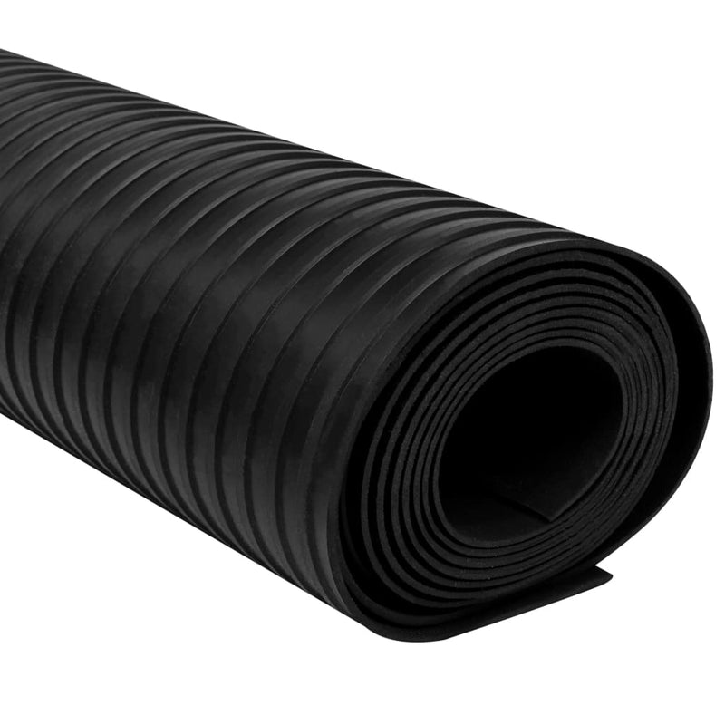 Floor Mat Anti-Slip Rubber 1.5x2 m 3 mm Wide Rib Payday Deals