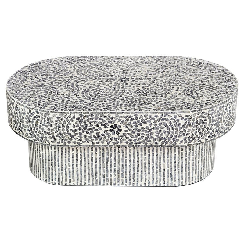 FLORAL MOTHER OF PEARL COFFEE TABLE Payday Deals