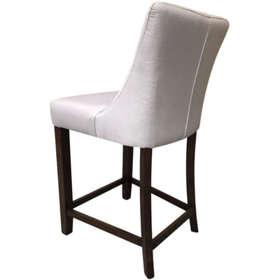Florence  High Fabric Dining Chair Bar Stool French Provincial Solid Timber Payday Deals