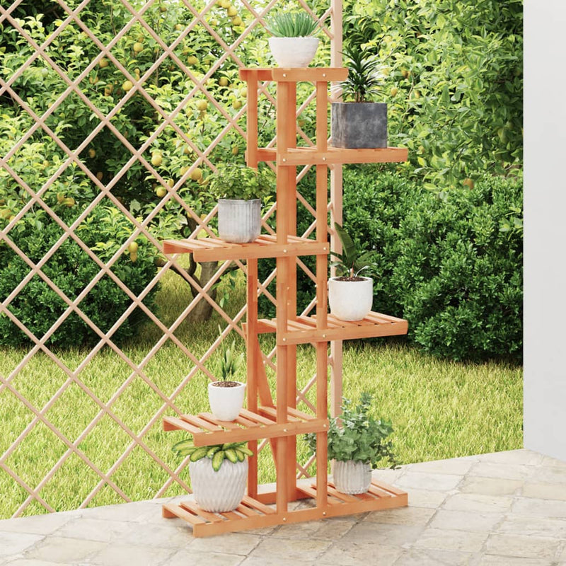 Flower Stand 75x25x140.5 cm Solid Wood Fir Payday Deals