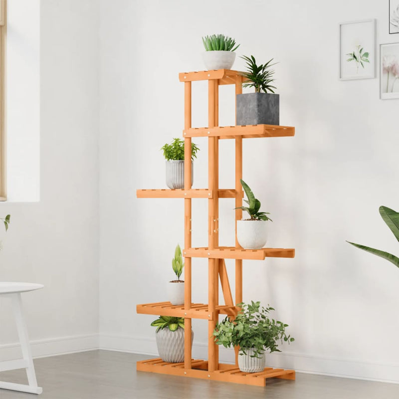 Flower Stand 75x25x140.5 cm Solid Wood Fir Payday Deals