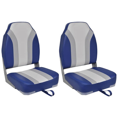 Foldable Boat Chairs 2 pcs High Backrest Payday Deals