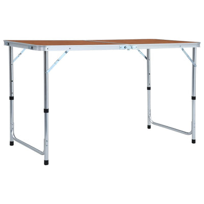 Foldable Camping Table Aluminium 120x60 cm Payday Deals