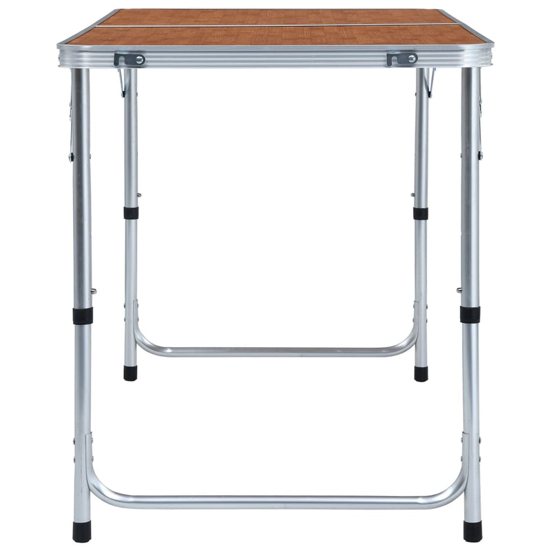 Foldable Camping Table Aluminium 120x60 cm Payday Deals