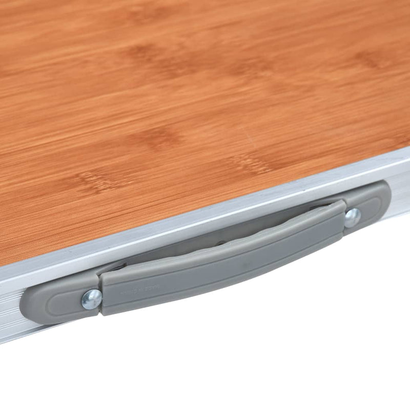 Foldable Camping Table Aluminium 120x60 cm Payday Deals