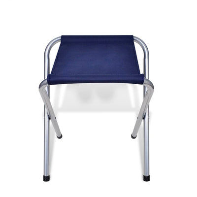 Foldable Camping Table Set with 6 Stools Height Adjustable 180 x 60 cm Payday Deals