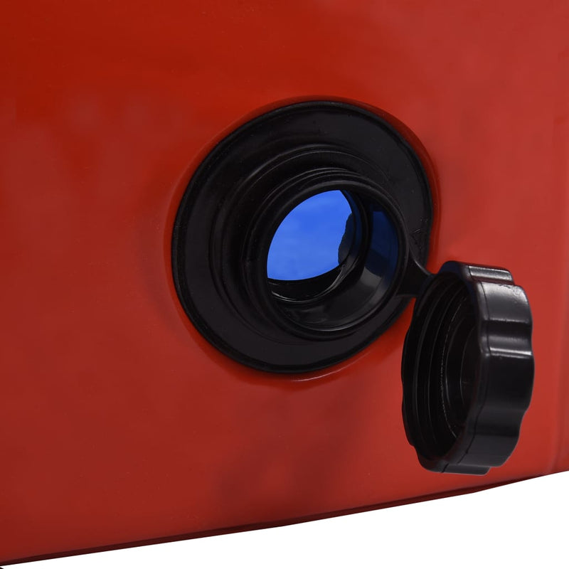 Foldable Dog Swimming Pool Red 120x30 cm PVC Payday Deals