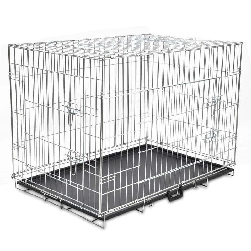 Foldable Metal Dog Bench XL Payday Deals