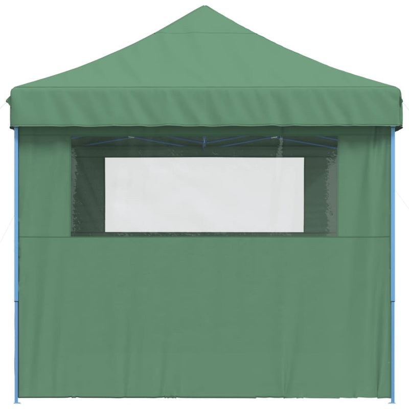 Foldable Party Tent Pop-Up with 3 Sidewalls Green Payday Deals