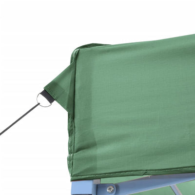 Foldable Party Tent Pop-Up with 3 Sidewalls Green Payday Deals
