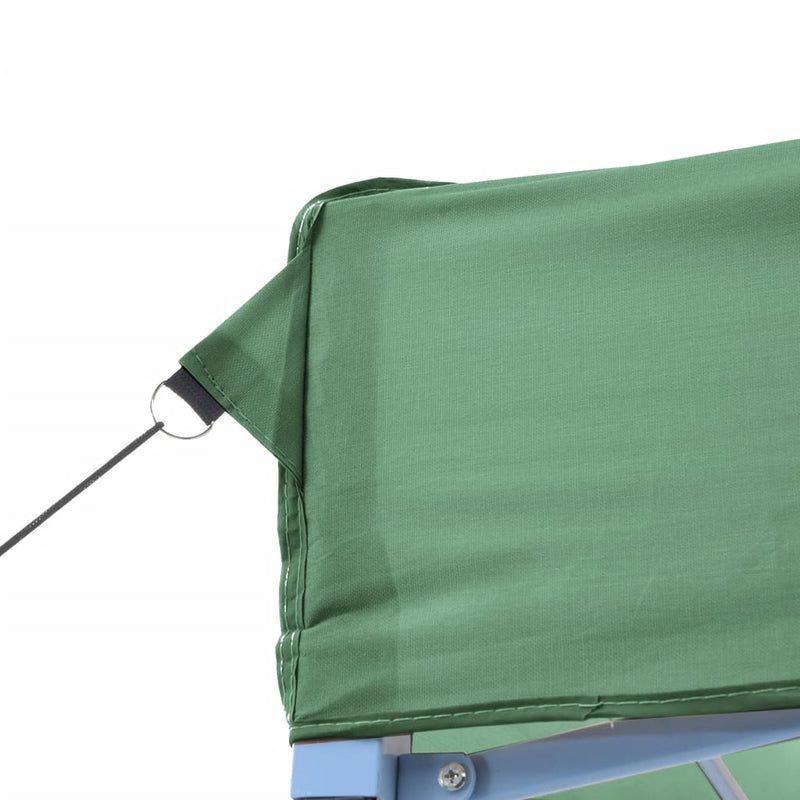 Foldable Party Tent Pop-Up with 3 Sidewalls Green Payday Deals