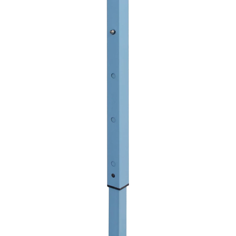 Foldable Tent Pop-Up with 4 Side Walls 3x4.5 m Blue Payday Deals