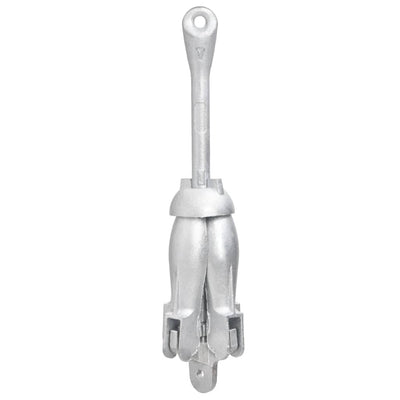 Folding Anchor with Rope Silver 1.5 kg Malleable Iron Payday Deals