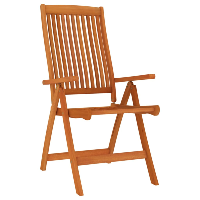 Folding Garden Chairs 4 pcs Solid Wood Eucalyptus Payday Deals