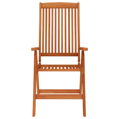 Folding Garden Chairs 4 pcs Solid Wood Eucalyptus Payday Deals