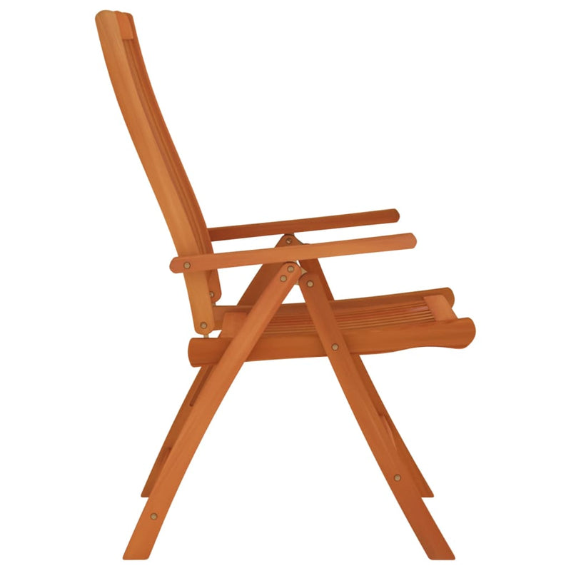 Folding Garden Chairs 4 pcs Solid Wood Eucalyptus Payday Deals