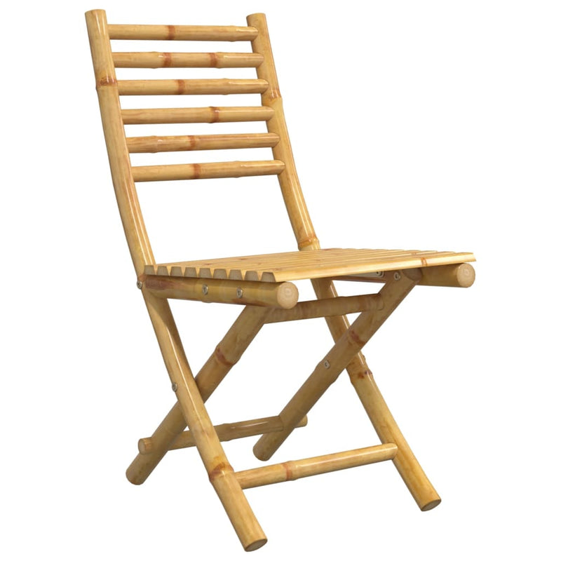 Folding Garden Chairs 6 pcs 43x54x88 cm Bamboo Payday Deals