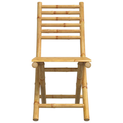 Folding Garden Chairs 6 pcs 43x54x88 cm Bamboo Payday Deals