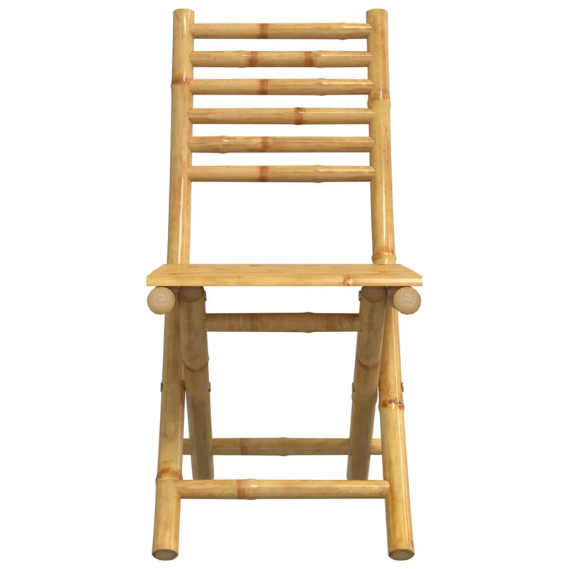 Folding Garden Chairs 6 pcs 43x54x88 cm Bamboo Payday Deals