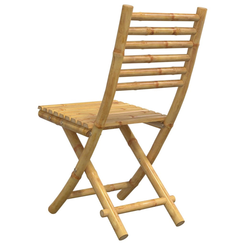 Folding Garden Chairs 6 pcs 43x54x88 cm Bamboo Payday Deals