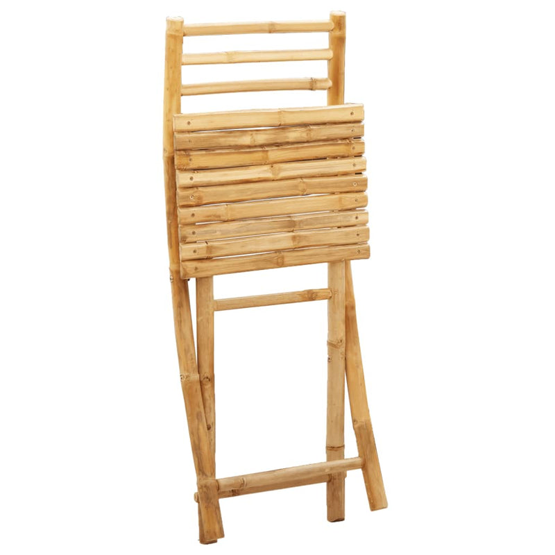 Folding Garden Chairs 6 pcs 43x54x88 cm Bamboo Payday Deals