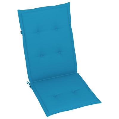 Folding Garden Chairs with Cushions 8 pcs Solid Wood Acacia Payday Deals