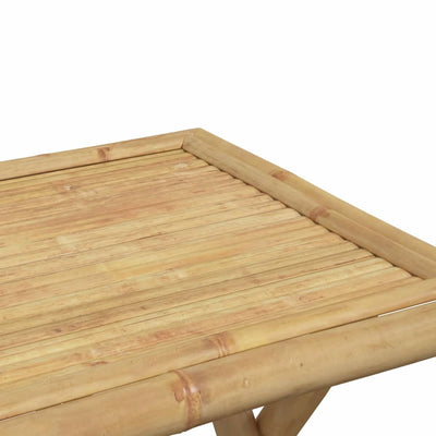 Folding Garden Table 45x45x45 cm Bamboo Payday Deals