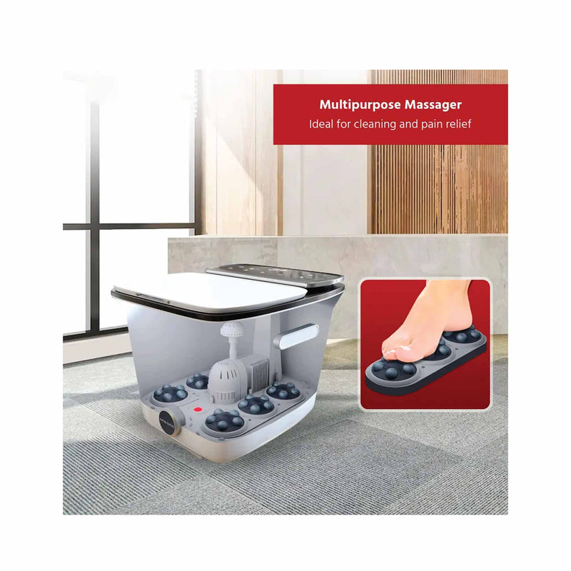 Foot Spa Automatic Water Heating Massager with Remote Control - Pedicure Bath Payday Deals