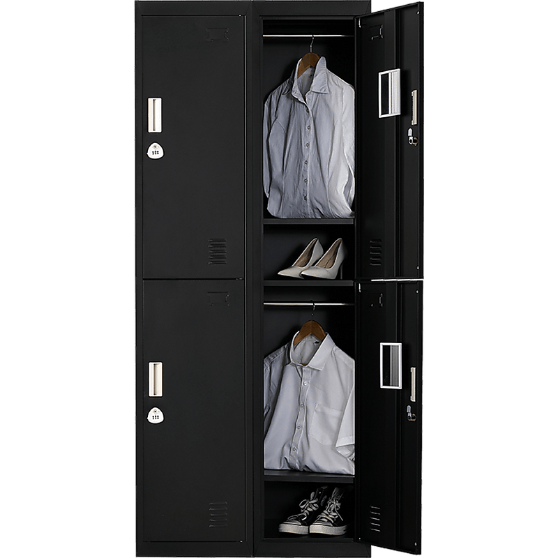 Four-Door Office Gym Shed Storage Locker Payday Deals