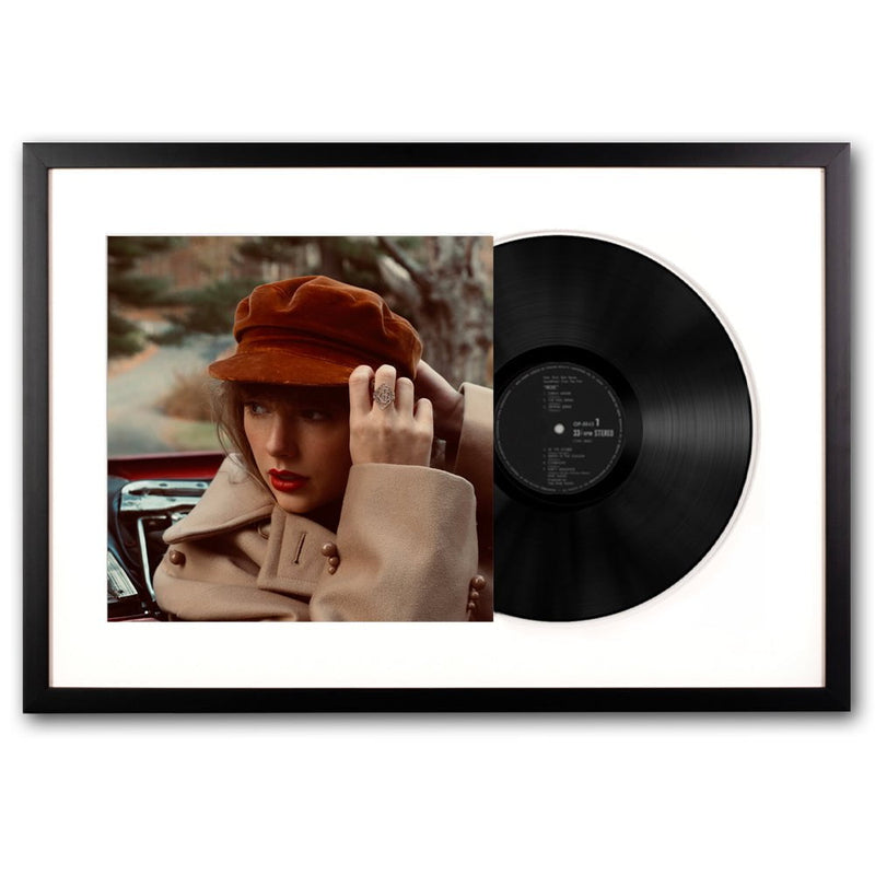 Framed Taylor Swifts Version Red Vinyl Album Art Payday Deals