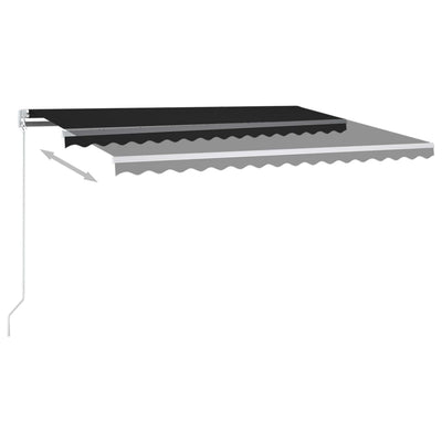Freestanding Automatic Awning 400x300 cm Anthracite Payday Deals