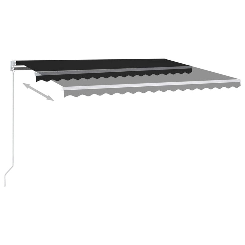 Freestanding Automatic Awning 400x300 cm Anthracite Payday Deals