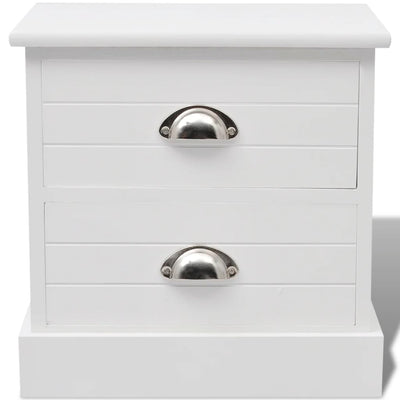 French Bedside Cabinet White Payday Deals