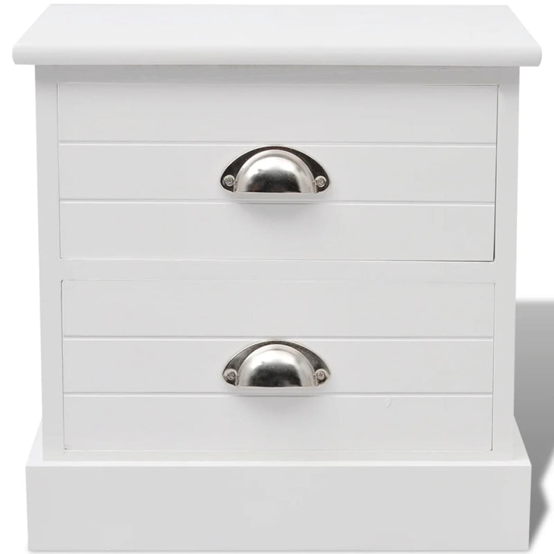 French Bedside Cabinet White Payday Deals