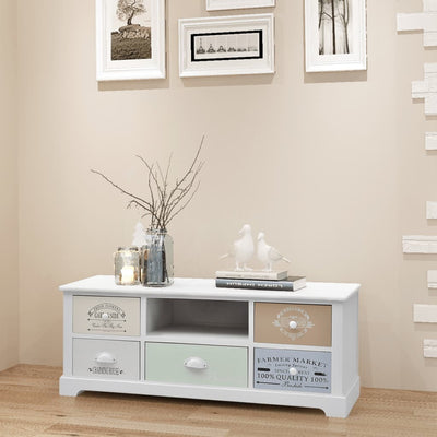 French TV Cabinet Wood Payday Deals
