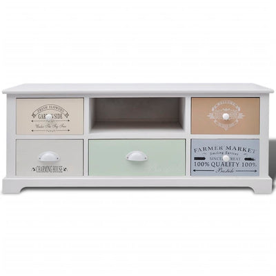 French TV Cabinet Wood Payday Deals