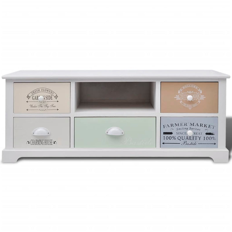 French TV Cabinet Wood Payday Deals