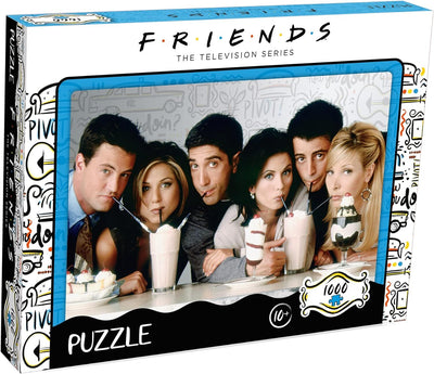 Friends Winning Moves Friends: Milkshake - 1000 Piece Jigsaw Puzzle