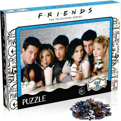 Friends Winning Moves Friends: Milkshake - 1000 Piece Jigsaw Puzzle Payday Deals