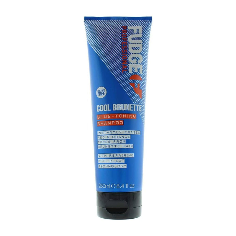 Fudge 250ml Blue Toning Shampoo - Erases Red & Orange from Cool Brunette Hair Payday Deals