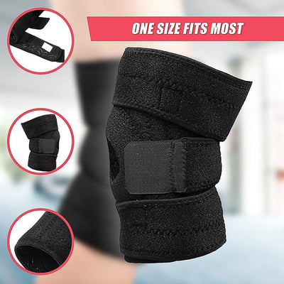 Fully Flexible Adjustable Knee Support Brace Payday Deals