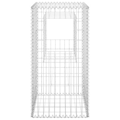 Gabion Basket Posts 2 pcs 50x50x100 cm Iron Payday Deals