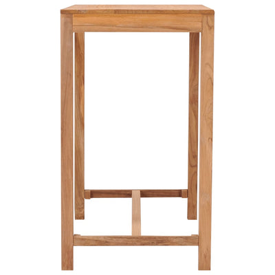 Garden Bar Table 110x60x105 cm Solid Teak Wood Payday Deals