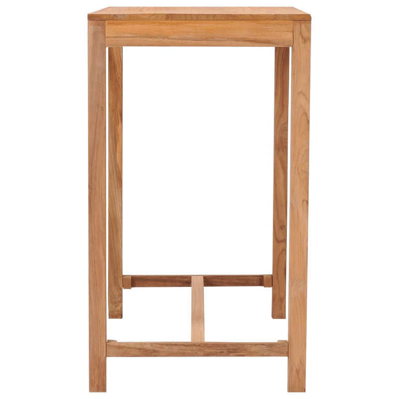 Garden Bar Table 110x60x105 cm Solid Teak Wood Payday Deals
