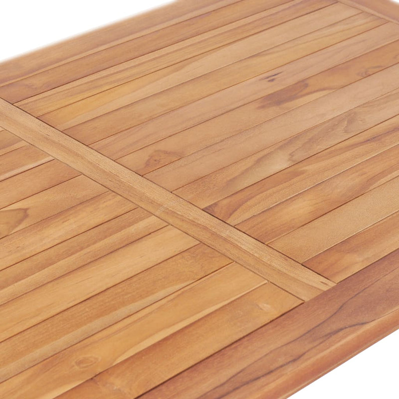 Garden Bar Table 120x65x110 cm Solid Teak Wood Payday Deals