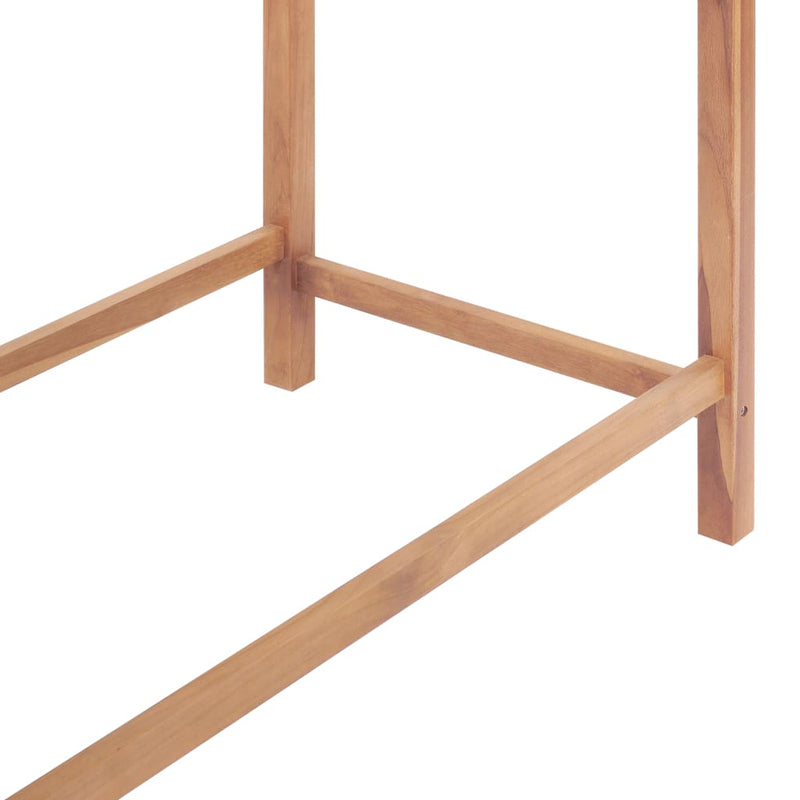Garden Bar Table 120x65x110 cm Solid Teak Wood Payday Deals