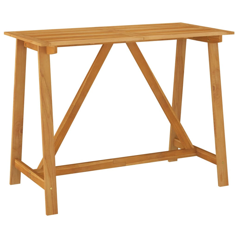 Garden Bar Table 140x70x104 cm Solid Acacia Wood Payday Deals